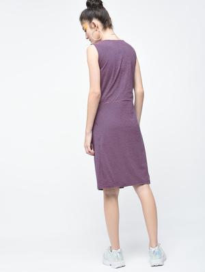striped a-line dress - 15137222 - Standard Image - 3