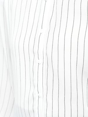 white crepe regular shirt - 15139449 - Standard Image - 6