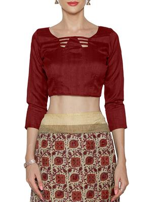 beige cotton silk printed saree with blouse - 15140822 - Standard Image - 3