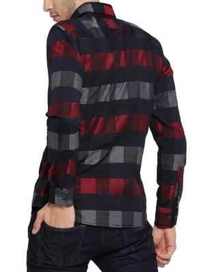 black cotton casual shirt - 15141521 - Standard Image - 3