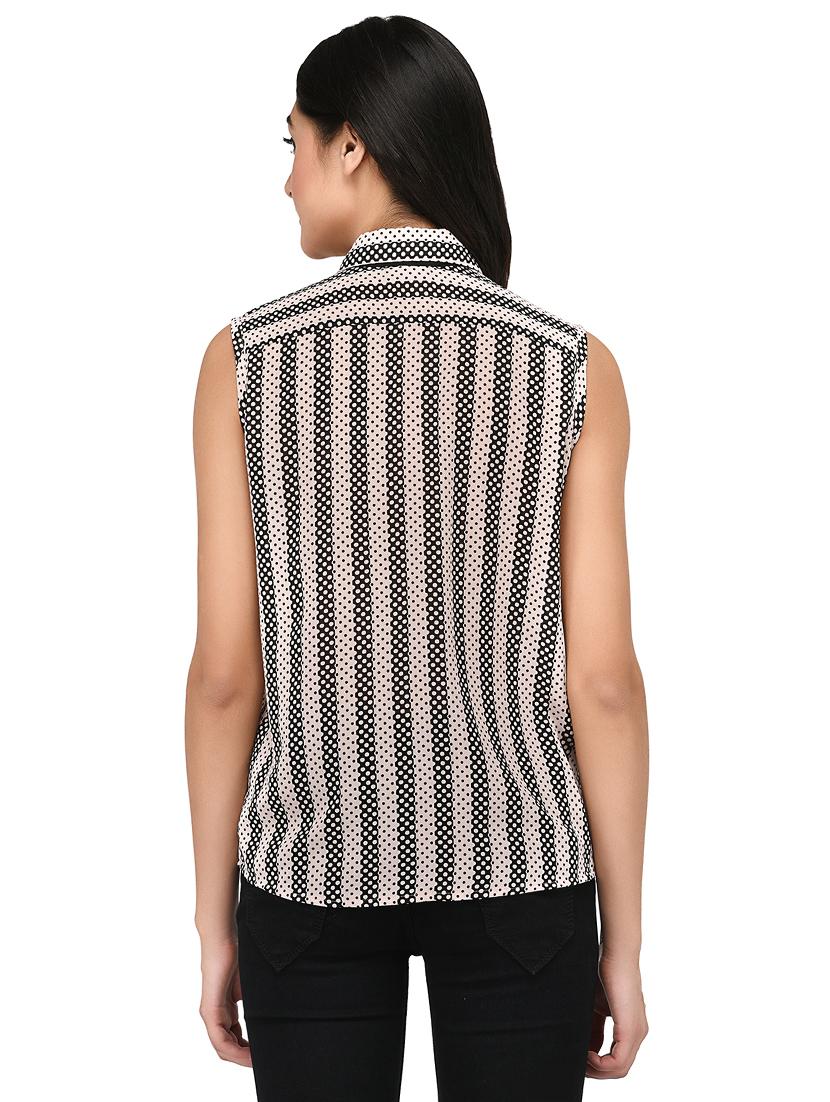 black printed shirt - 15142434 - Zoom Image - 3