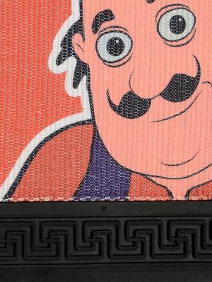 Motu-Patlu Anti Slip Rubber Door Mat- 40x60 CM - 15143246 - Standard Image - 3