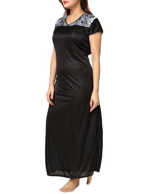 floral nighty & robe set - 15143304 - Standard Image - 3