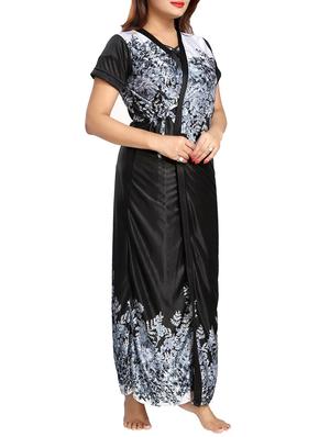 floral nighty & robe set - 15143304 - Standard Image - 6