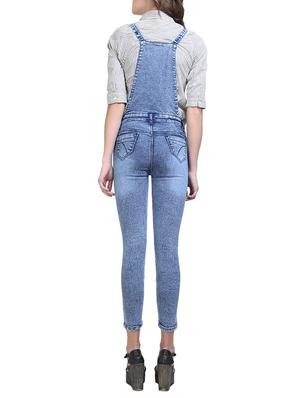 button detailed distress dungaree - 15144466 - Standard Image - 3