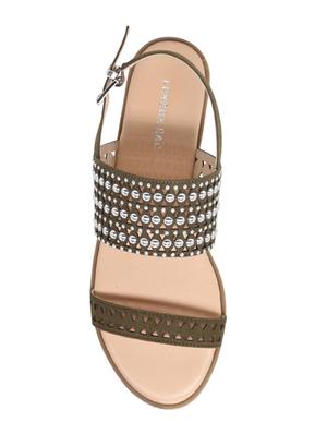 green back strap sandal - 15144479 - Standard Image - 3