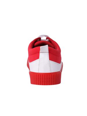 red mesh lace up sneaker - 15146988 - Standard Image - 3