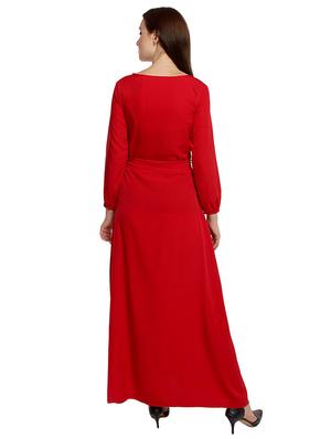 Self Tie Waist maxi dress - 15148076 - Standard Image - 3