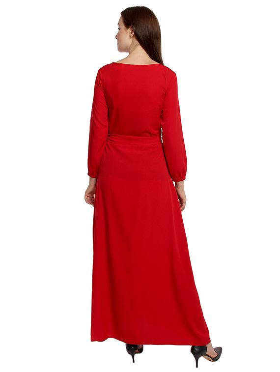 Self Tie Waist maxi dress - 15148076 - Zoom Image - 3