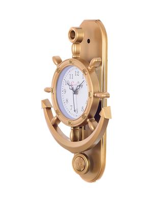 Decorative Retro Anchor Golden Pendulum Wall Clock - 15148932 - Standard Image - 3