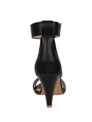 black ankle strap sandal - 15153160 - Standard Image - 3