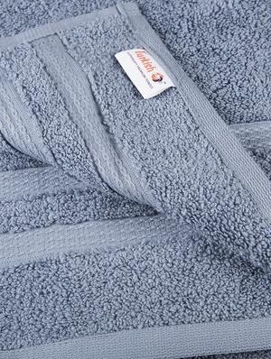Cotton 500 GSM Bath Towel : Blue - 15155753 - Standard Image - 3