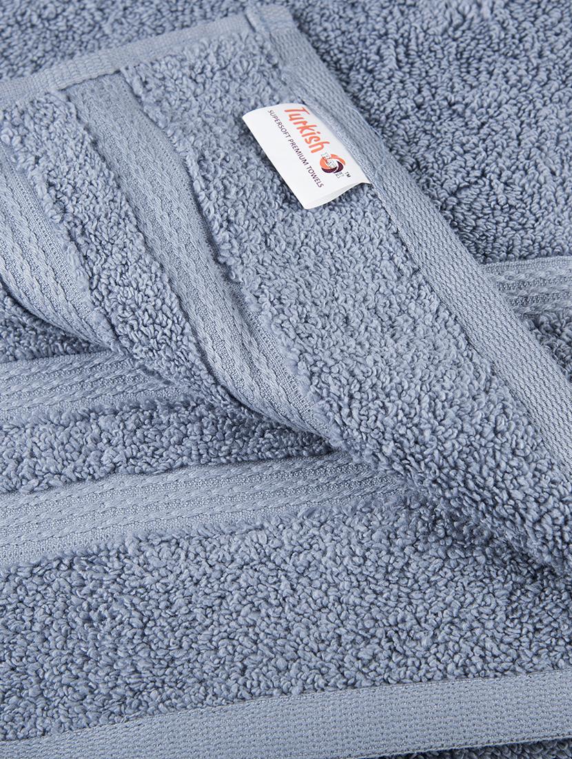 Cotton 500 GSM Bath Towel : Blue - 15155753 - Zoom Image - 3