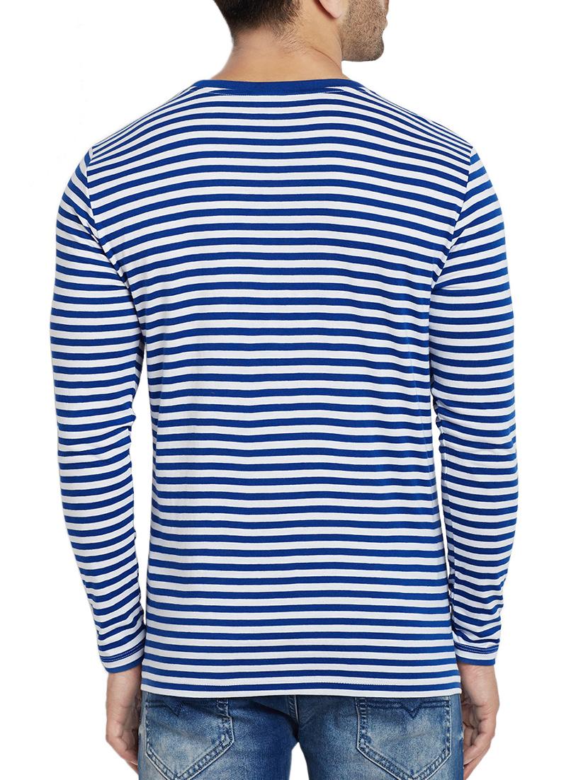 blue cotton t-shirt - 15160688 - Zoom Image - 3