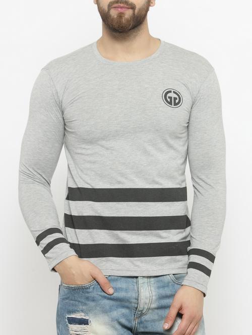 grey cotton t-shirt - 15160940 - Very Small Image - 1