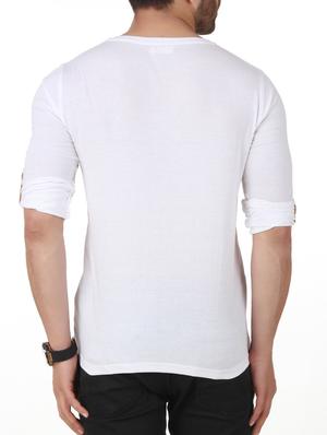 white cotton t-shirt - 15160953 - Standard Image - 3