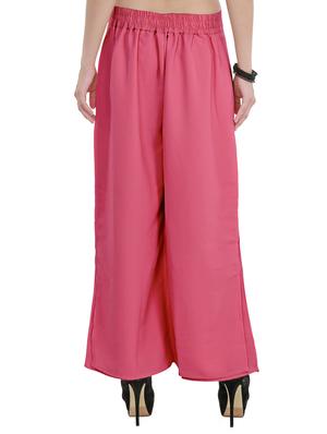 side slit flared palazzo - 15165435 - Standard Image - 3