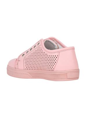 pink leatherette sneaker - 15168457 - Standard Image - 3