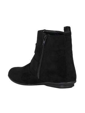 black suede ankle boot - 15168614 - Standard Image - 3