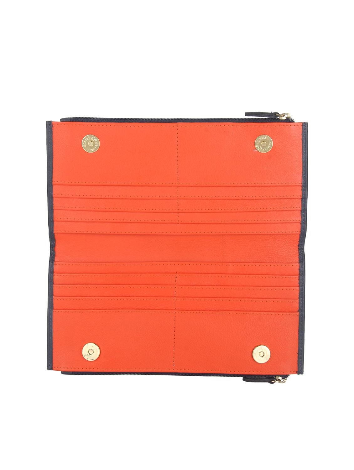 blue leather wallet - 15169215 - Zoom Image - 3