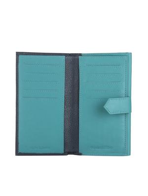blue leather wallet - 15169225 - Standard Image - 3