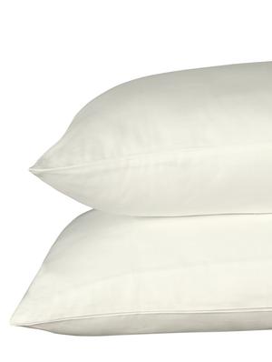 300 TC 100% Cotton Sateen Solid Pair Of Large Size Pillow Covers - 15170258 - Standard Image - 3
