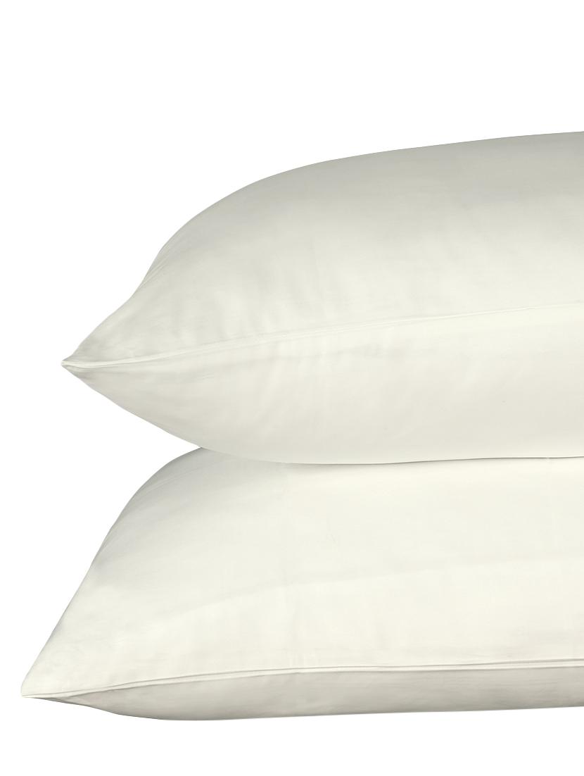 300 TC 100% Cotton Sateen Solid Pair Of Large Size Pillow Covers - 15170258 - Zoom Image - 3
