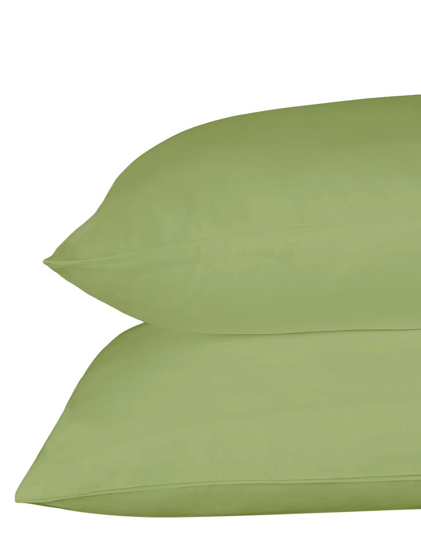 400 TC 100% Cotton Sateen Solid Pair Of Large Size Pillow Covers - 15170302 - Zoom Image - 3