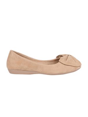 beige slip on ballerina - 15171828 - Standard Image - 3