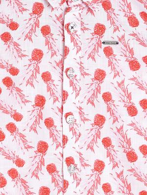 red cotton shirt - 15172997 - Standard Image - 3