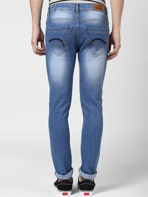 blue denim washed jeans - 15175249 - Standard Image - 3
