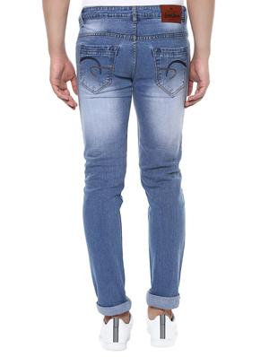 blue heavy washed denim jeans - 15175250 - Standard Image - 3