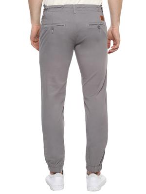 grey cotton joggers - 15175557 - Standard Image - 3