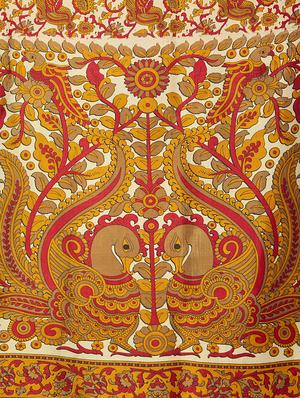 set of 2 multicolor silk blend printed saree combo with blouse - 15176503 - Standard Image - 3