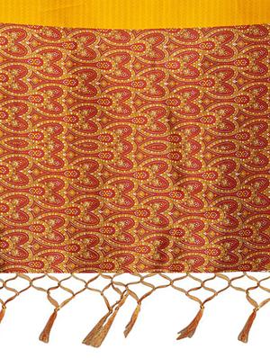 set of 2 multicolor silk blend printed saree combo with blouse - 15176586 - Standard Image - 6
