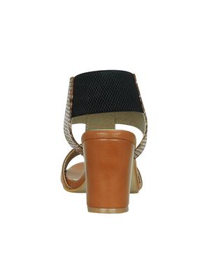 tan back strap sandal - 15177315 - Standard Image - 3