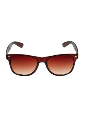 Aventus Stylish Sunglasses Combo-Brown Wayfarer Sunglasses & Clear Round Sunglasses for Men Women - 15179532 - Standard Image - 3