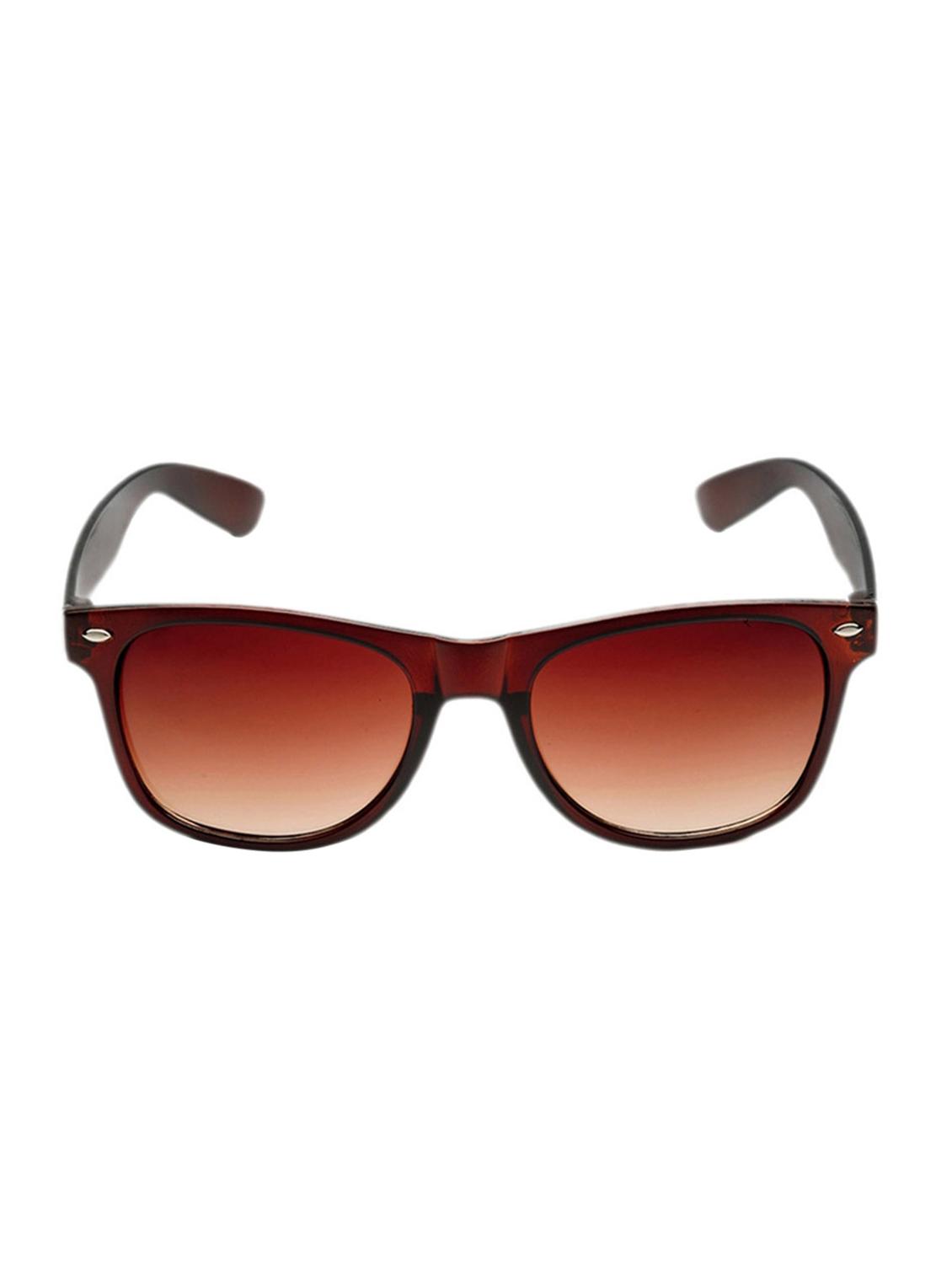 Aventus Stylish Sunglasses Combo-Brown Wayfarer Sunglasses & Clear Round Sunglasses for Men Women - 15179532 - Zoom Image - 3