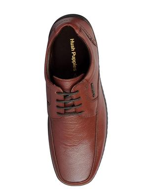 tan Leather lace-up derby - 15181867 - Standard Image - 3