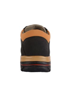 black leatherette lace up boot - 15182184 - Standard Image - 3