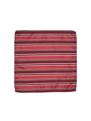 redmaroon polyester pocketsquare - 15183736 - Standard Image - 3