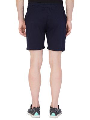 navy blue cotton shorts - 15185558 - Standard Image - 3