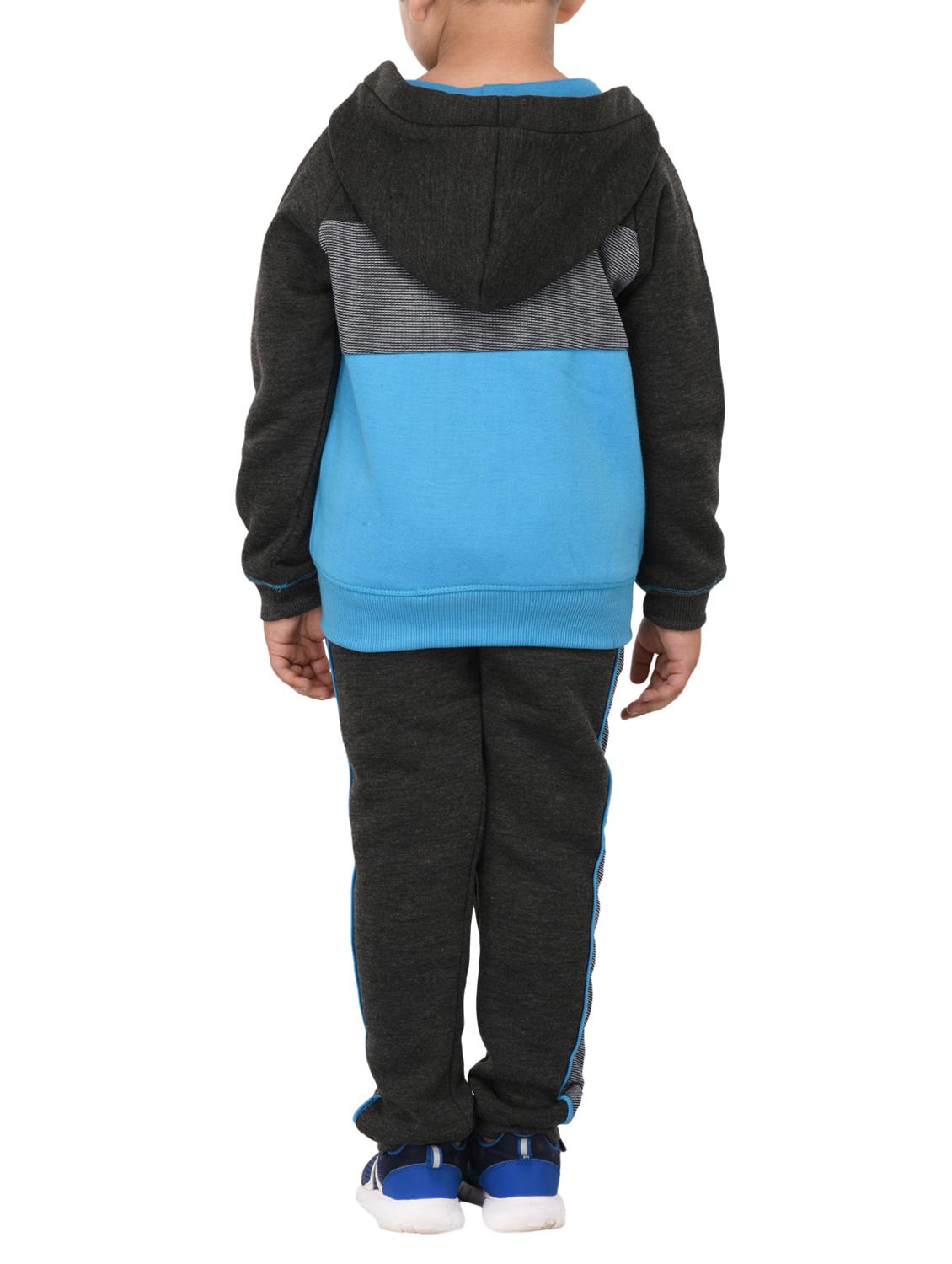 grey fleece track suit - 15185602 - Zoom Image - 3
