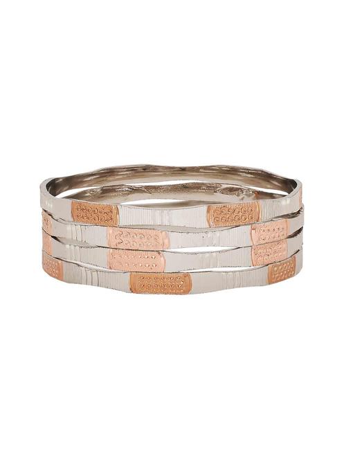 silver brass bangle - 15185882 - Very Small Image - 1