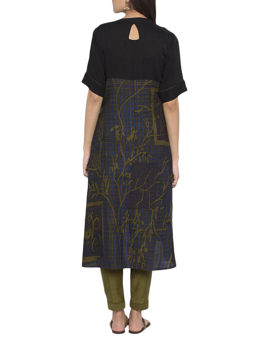 High low printed kurta - 15187068 - Zoom Image - 3