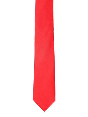 red satin tie - 15190409 - Standard Image - 3