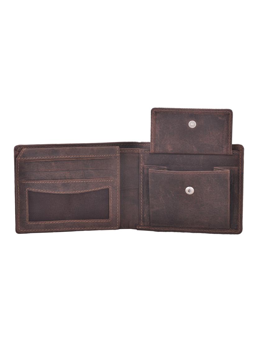 brown leatherette wallet - 15191027 - Zoom Image - 3