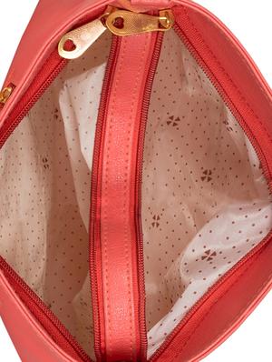 red leatherette (pu) regular sling bag - 15191698 - Standard Image - 3