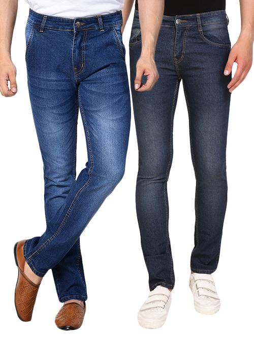 blue denim washed jeans (set of 2) - 15197041 - Standard Image - 1