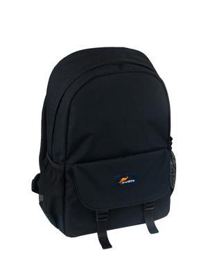 black polyester backpack - 15199418 - Standard Image - 3